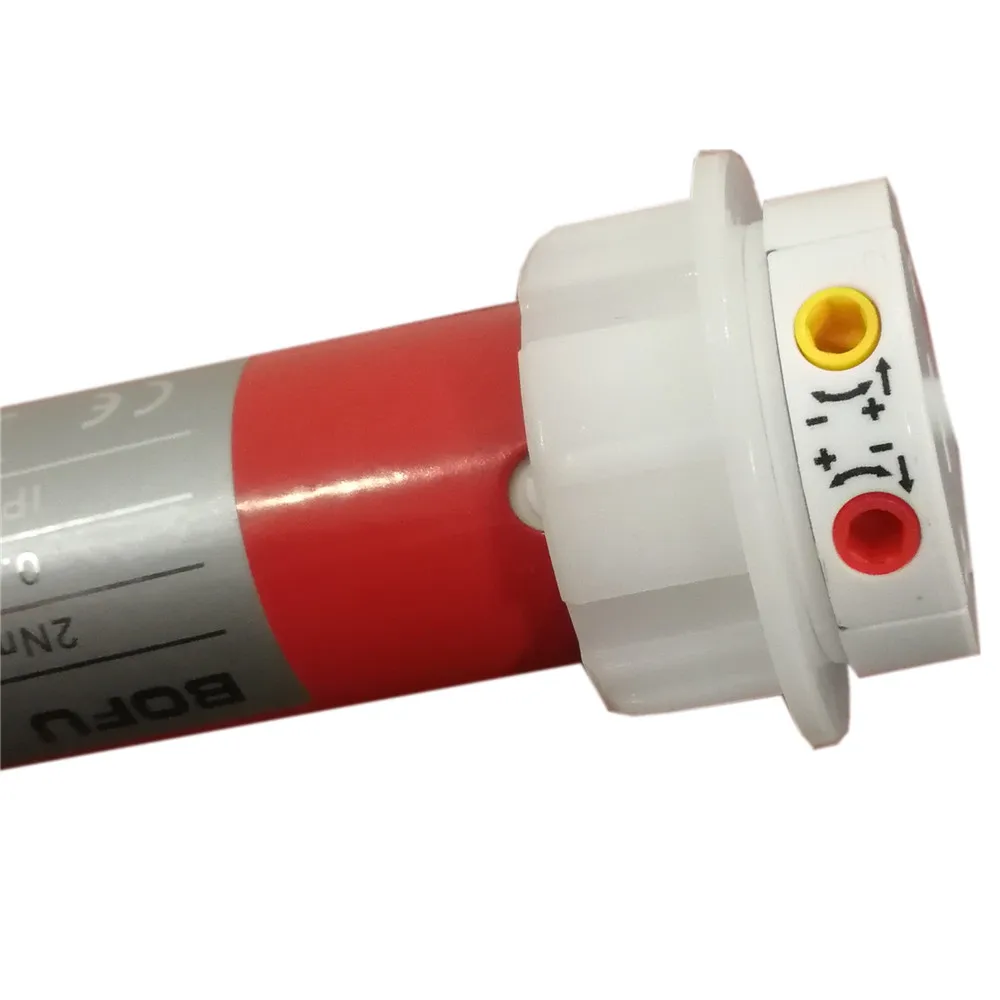 Шторный двигатель трубчатый smarthome ESA25S с 4 проводами | Дом и сад