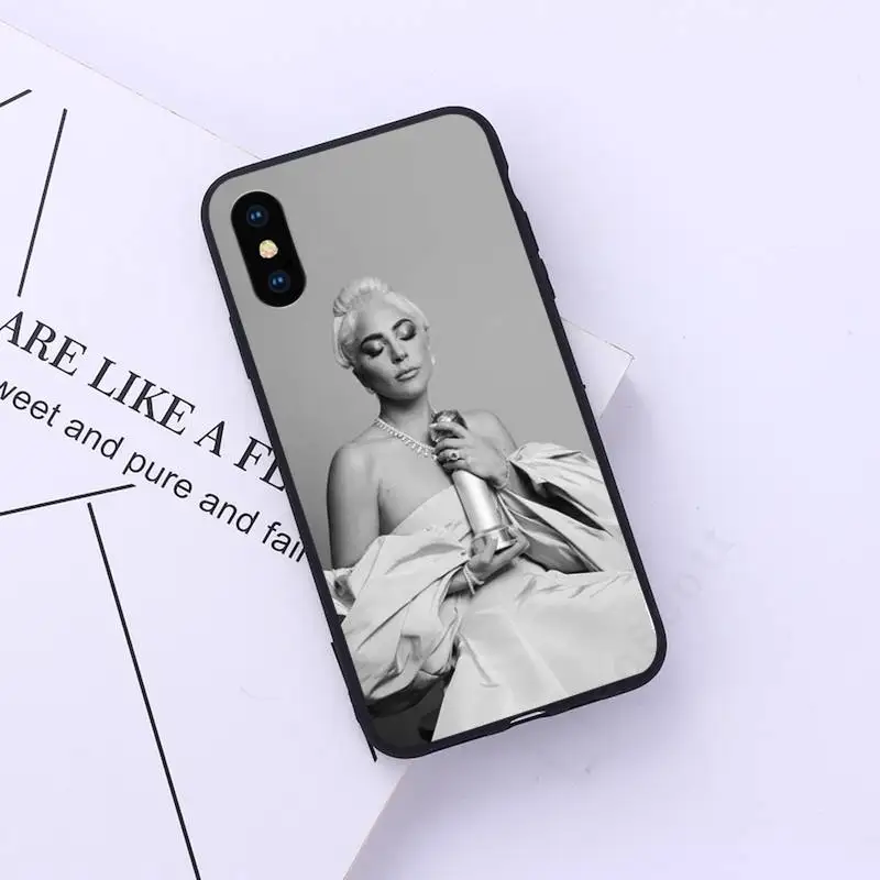 

Fashion Lady Gaga Phone Case for iPhone 11 12 pro XS MAX 8 7 6 6S Plus X 5S SE 2020 XR