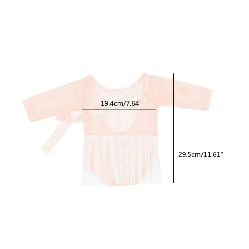 Детские реквизит для фотосессии Кружевной Костюм новорожденных Детский