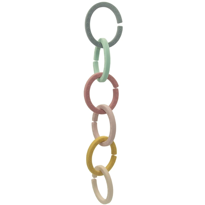 Жевательный браслет-прорезыватель для детской коляски силиконовый без БФА | Мать