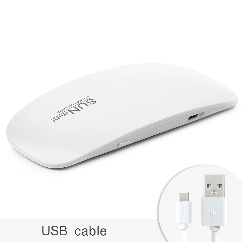 Сушилка для ногтей SUN Mini 6 Вт портативная УФ-лампа маникюра светодиодный лампа