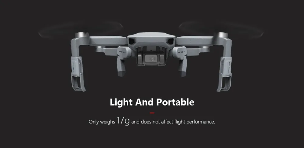 PGYTECH ножка шасси для DJI Mavic Mini Skid усиленные амортизирующие стабилизаторы ножка для DJI Mavic Mini АКСЕССУАРЫ
