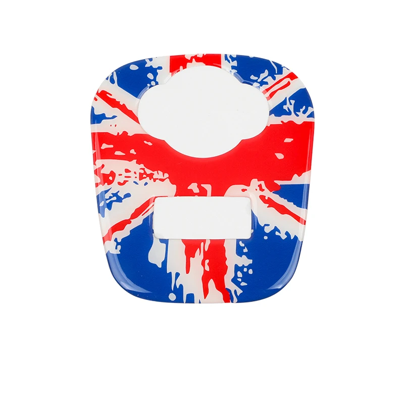 Graffiti union jack Union Jack AUX прикуриватель USB панель приборной панели 3D мягкая наклейка для Mini Cooper S F55 F56 F 56 автомобильные аксессуары - Название цвета: Graffiti union jack