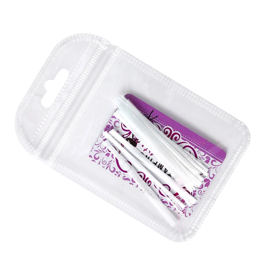 

Perfeclan 10x Fibernails Fiberglass for Nail Extension Acrylic Tips Manicure