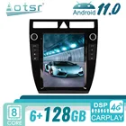 Android для Audi A6 1999 - 2003 Tesla автомобильное радио GPS-навигация мультимедийный видеоплеер стерео аудио головное устройство CD-магнитофон