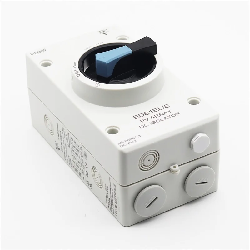 

Switch Disconnectors Solar Electrical DC 4P 1000VDC 32A IP66 Waterproof Isolator Switch For Solar Power System Breaker
