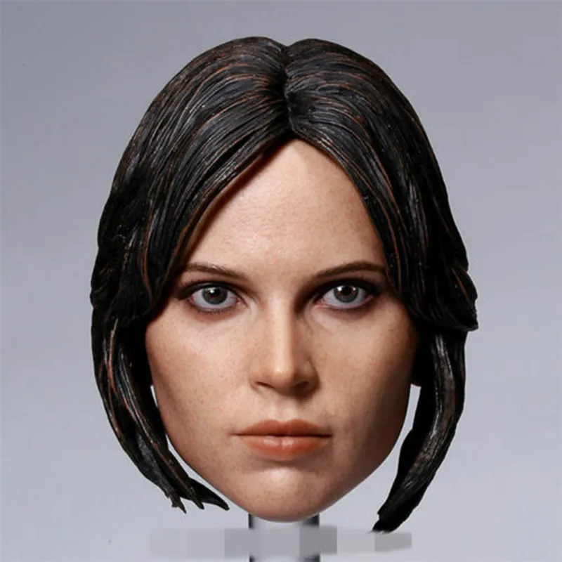 

1/6 Scale Female Rogue One Chief Actress Head Sculpt Carveing Sculpture Model Fit For 12" Figure 12inch Woman Body Toys Dolls
