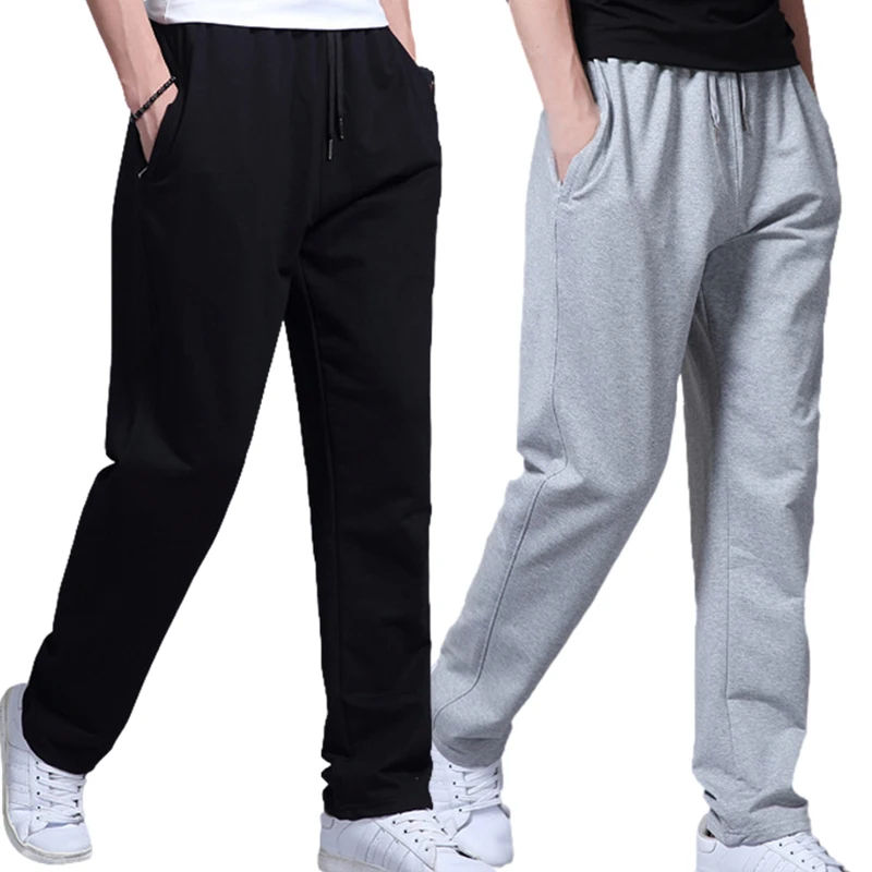 Повседневный Спортивный костюм штаны джоггеры мужские тренировочные спортивная
