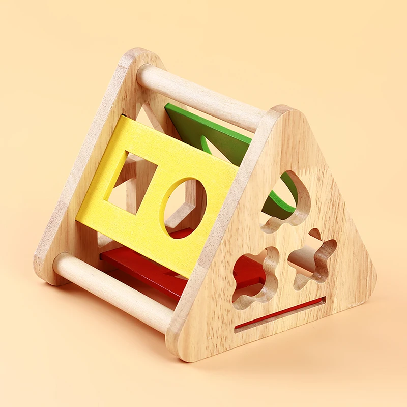 

Building Blocks Educational Toy Shape Matching Building Blocks Triangular Intelligence Box Toy Building Blocks Early new
