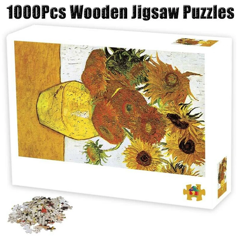 Пазл-игрушка Подсолнух 1000 шт. | Игрушки и хобби