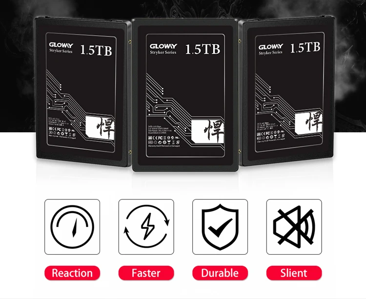 Gloway 2,5 inchSATA3 SSD 480gb 1 ТБ 1,5 ТБ 2 ТБ hdd 2,5 Внутренний твердотельный накопитель для настольного компьютера ноутбука высокая производительность