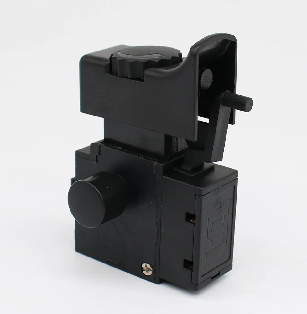 

Электродрель с блокировкой и регулятором скорости