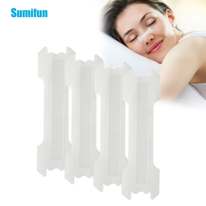 

10pcs Ventilated Nasal Patch Nose Snoring Patch Breathable Expanding Nasal Passage Stop Runny Nose Nasal Sticker Health Care