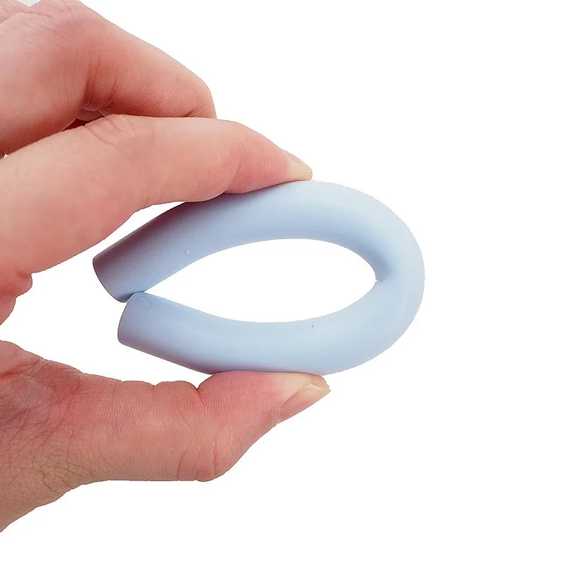 Ченкэй 2 шт. силиконовых кейсов U труба соска Прорезыватель для зубов