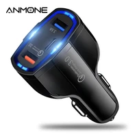 Ports 35W USB Car Charger For Iphone 11Pro GPS QC3 0 Type Fast Charging Adapter For Xiaomi Huawei Samsung Phone Tablet