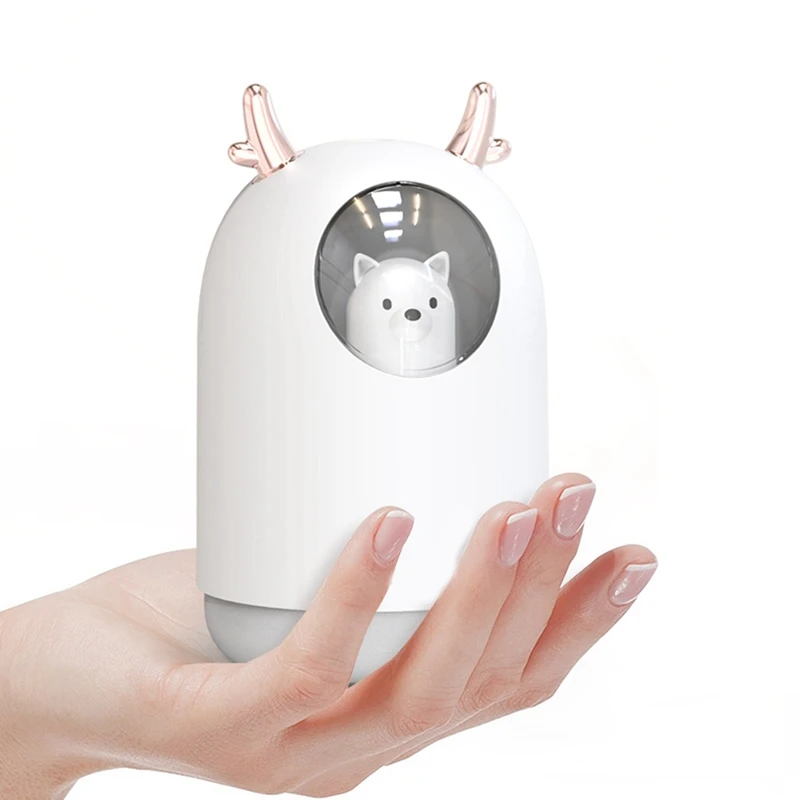 300 мл тихий ультразвуковой увлажнитель воздуха аромадиффузор эфирного масла для