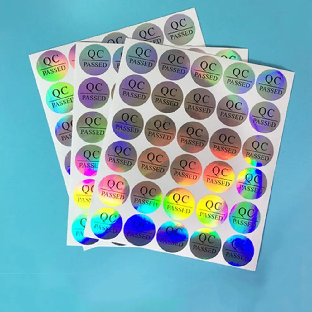 Наклейка-этикетка круглая сертифицированная или Неквалифицированная - купить по