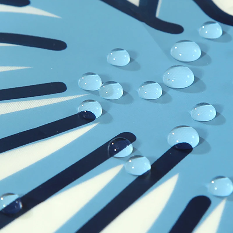 Прозрачные Шторки для душа PEVA мультфильм Ракушки Морская звезда печатные