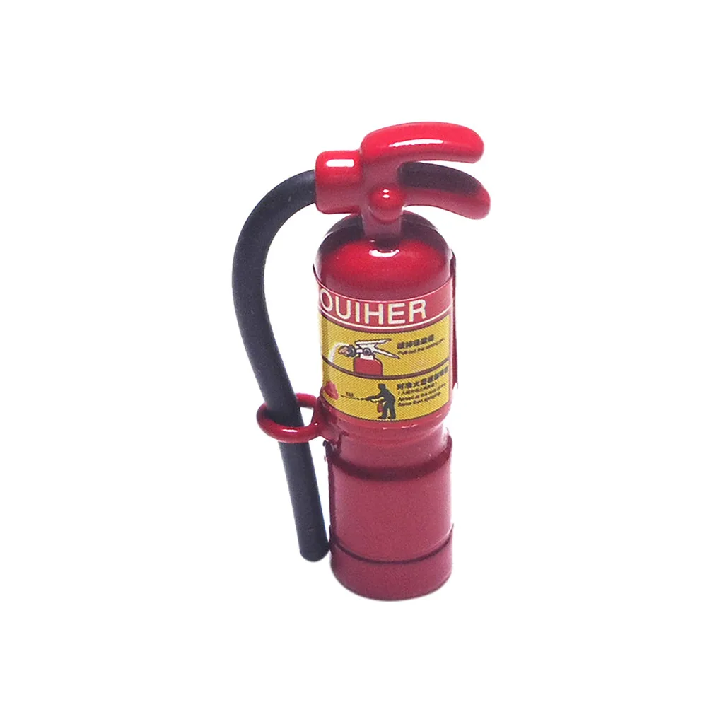 1:12 / 1: 6 Toy House Miniature Scene Model Fire Extinguisher Pretend Use the best materials for children to play safely | Игрушки и