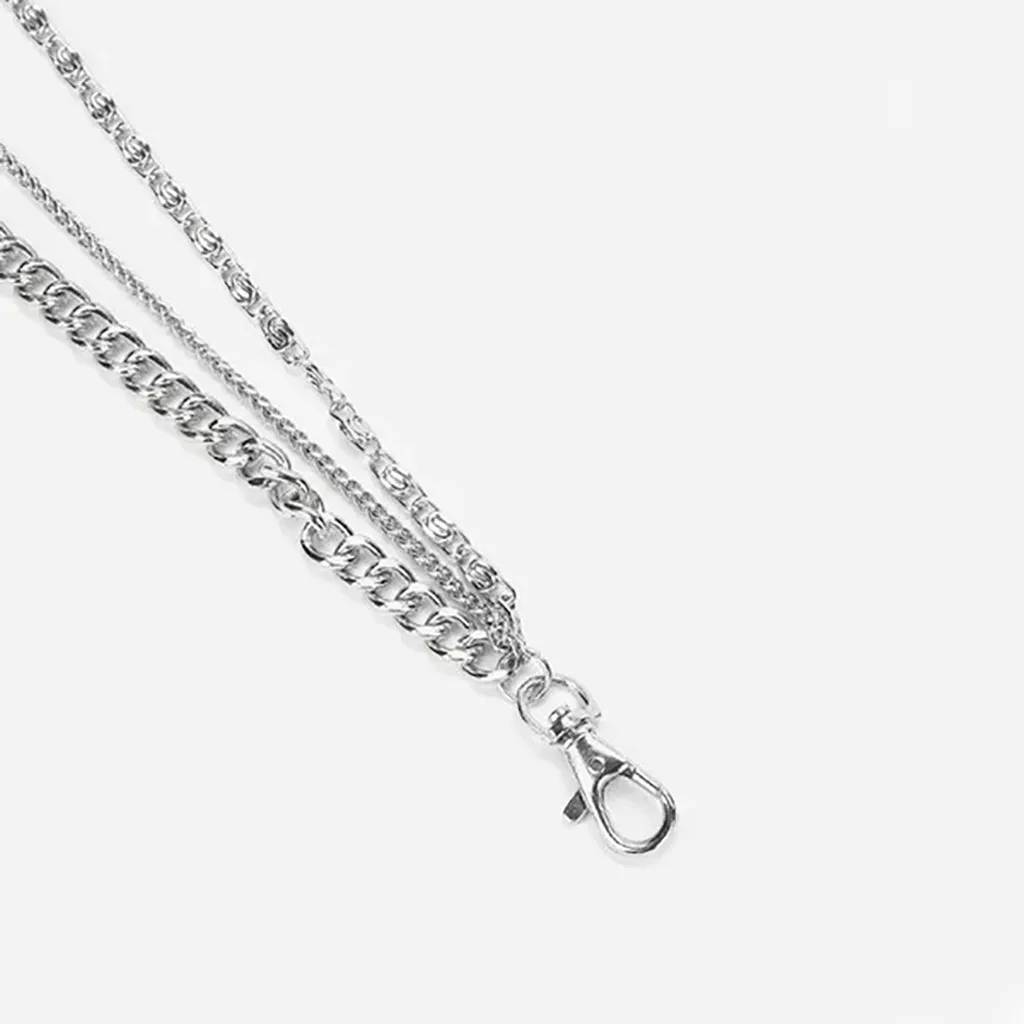 Модный женский 3-слойный ремень декоративный с крючком длинный кисточкой