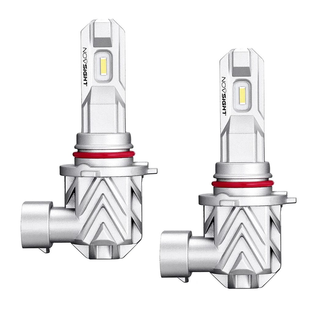 

1 Pair 9005 Auto Car Headlamps LED Headlight Bulbs 6000K Bright White, Halogen