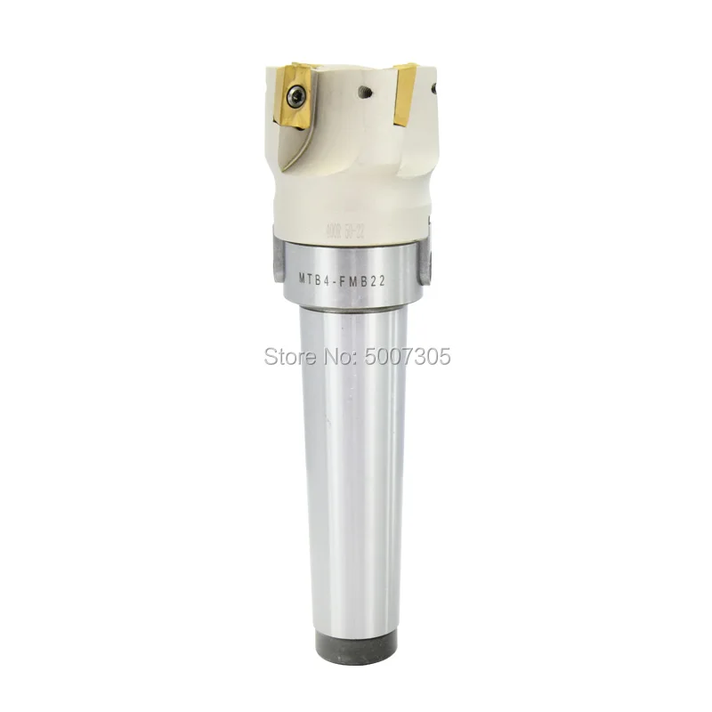 

New MT2 FMB22 M10 MT3 FMB22 M12 MT4 FMB22 Shank 300R 50 22 50mm Face Milling CNC Cutter + 10pcs APMT1135 Inserts For Power Tool