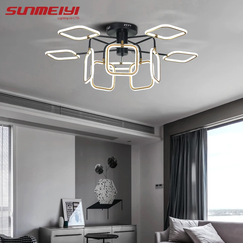 Скандинавские потолочные светильники Креативный светодиодный Алюминиевый