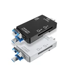1 шт. случайный одно устройство для чтения карт SD TF Портативный USB 2,0 Тип C двойной слот карты флэш-памяти адаптер