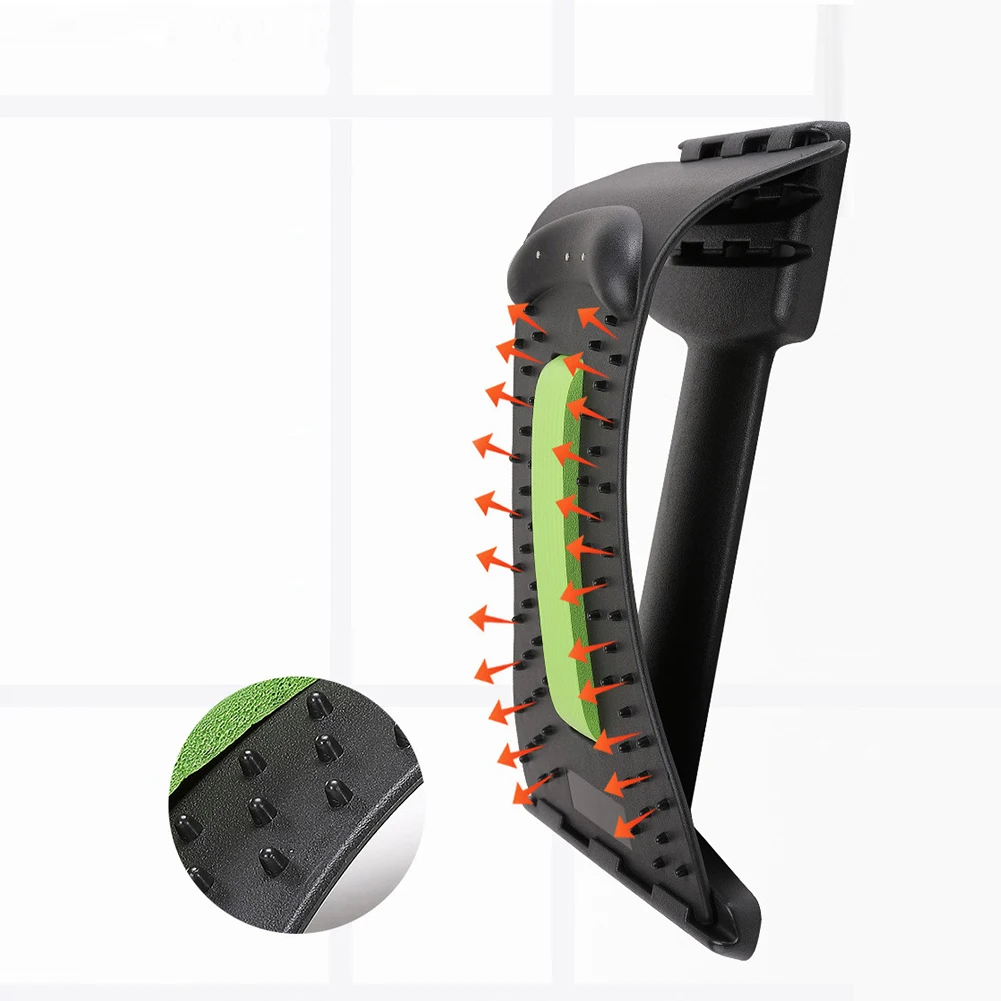 

Back Stretcher Massager Acupuncture Device Relieves Back Pain Neck Stretcher Relieves Neck Shoulder PainAid Relaxation