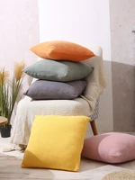 four seasons universal sofa cushion pillow case office pillow cushion simple modern bedside cushion 4545
