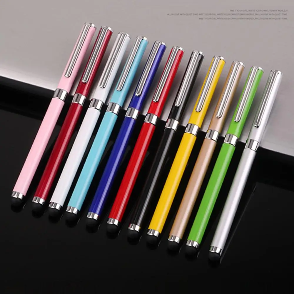 2 в 1 емкостный стилус для сенсорного экрана стилус-карандаш авторучка планшета