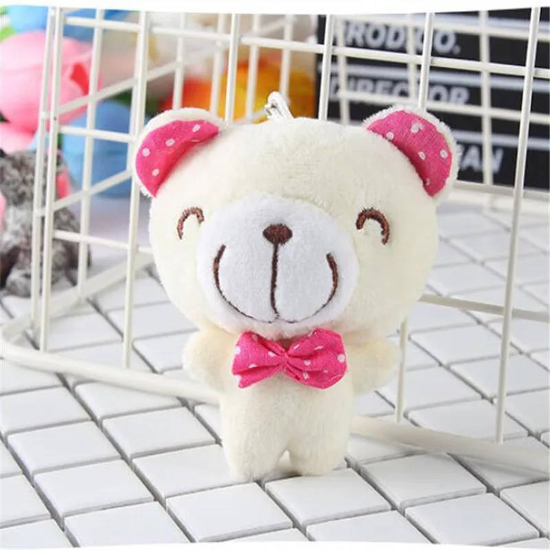 Милый мягкий плюшевый мишка Minil подвески-сумочки для девочек брелок кукольные