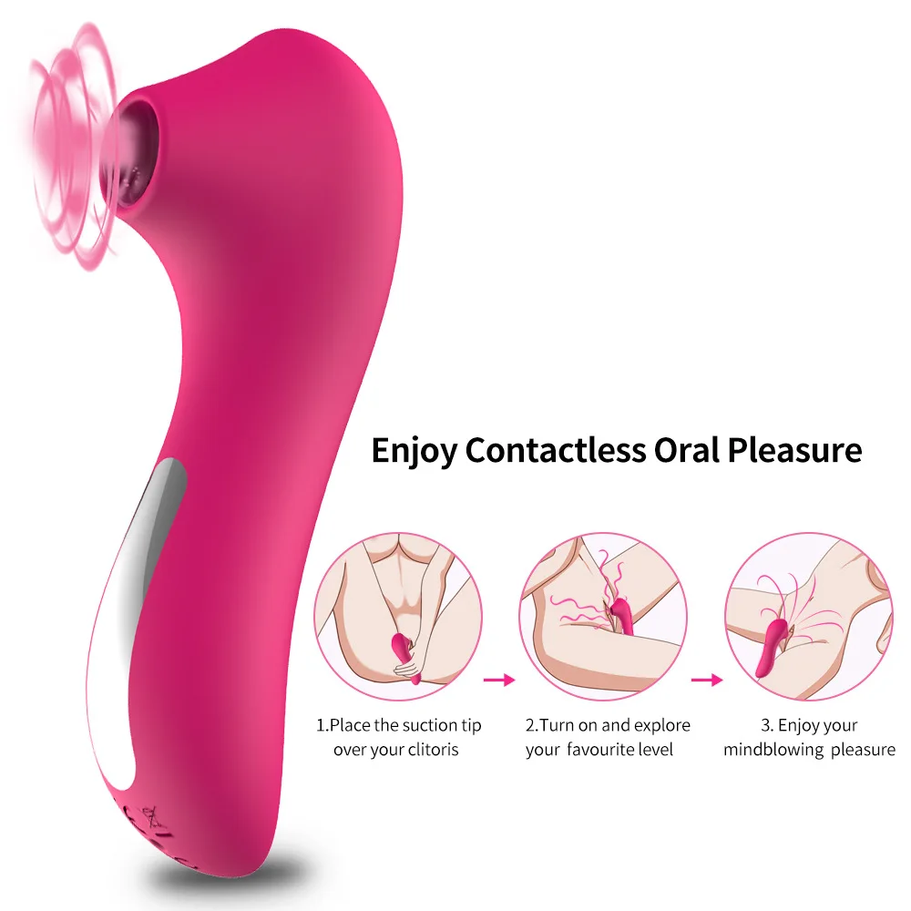 10 Modes Clit Sucker Vagina Sucking Vibrator Female Clitoris Vacuum Stimulator Nipple Sex Toys Adults Women Masturbator Product | Красота