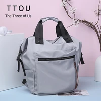 ttou nylon backpack women casual backpacks ladies high capacity back to school bag teenage girls travel students waterproof
