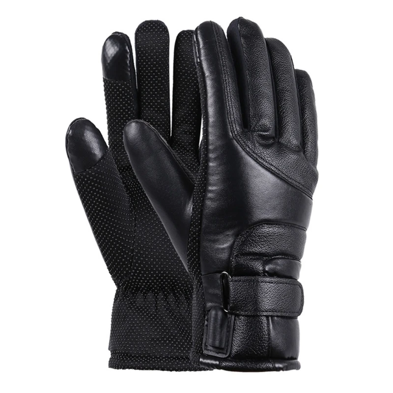 

Водонепроницаемые перезаряжаемые теплые перчатки, зимние лыжные теплые перчатки для мужчин, плотные теплые перчатки с подкладкой