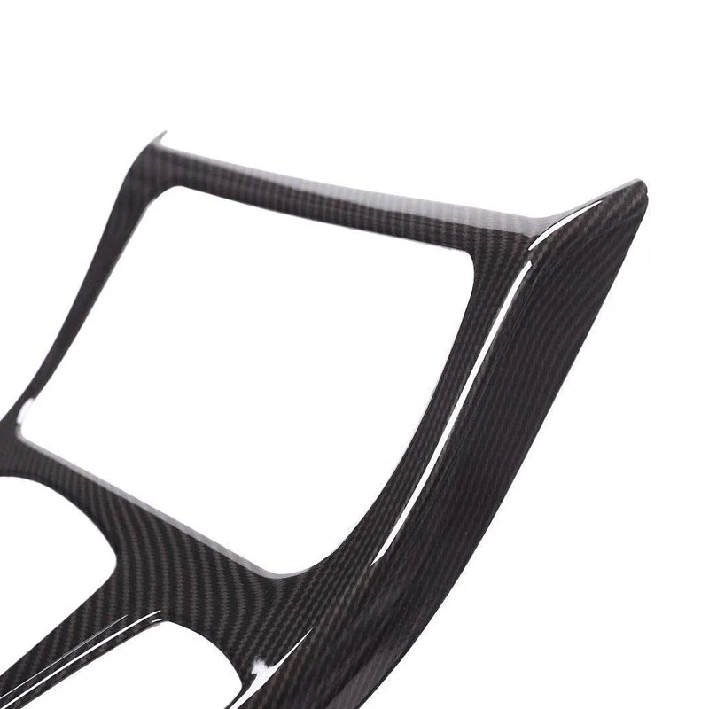 Автомобильный Стайлинг из углеродного волокна мультимедиа передача подлокотник