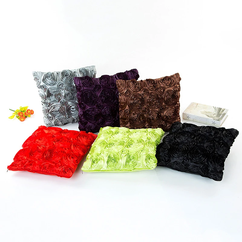 Романтическая наволочка искусственная Роза чехол для подушки декоративные