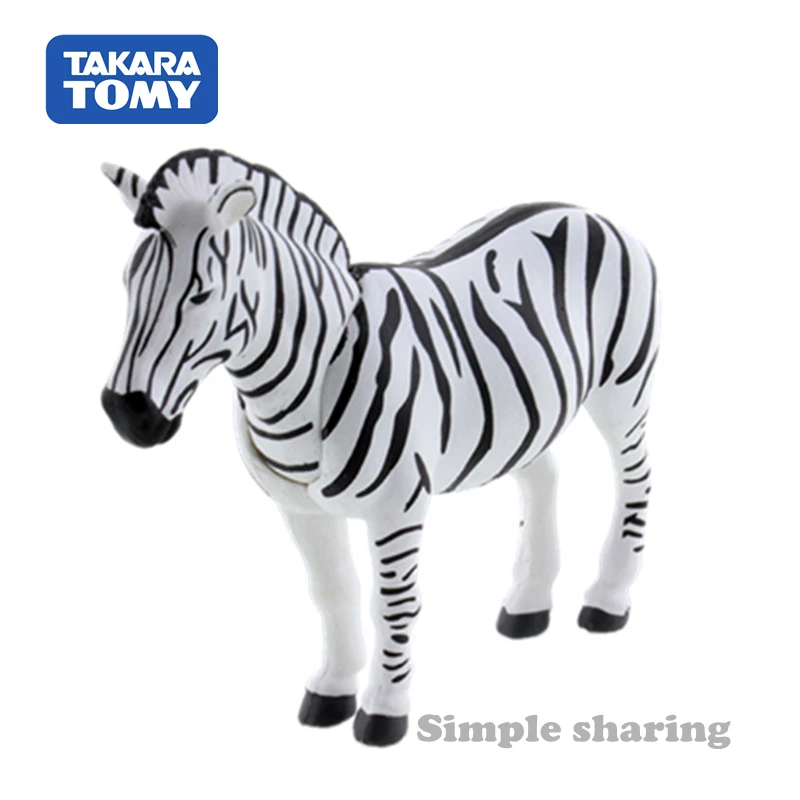 Takara tomy tomica ania животных Приключения Зебра набор для сборки фигурки модель как 04