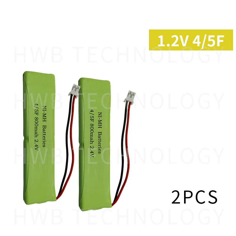 Аккумуляторная батарея Sanik ni-mh 2 4 В 800 мАч шт./Лот iDect X3 X3i 2SN-3/5F60H-H-JP2 US | Электроника