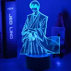 Аниме, 3d лампа, отбеливатель, Джин Ichimaru для спальни, декор, светильник, крутой подарок на день рождения, акриловый светодиодный ночник, отбеливатель