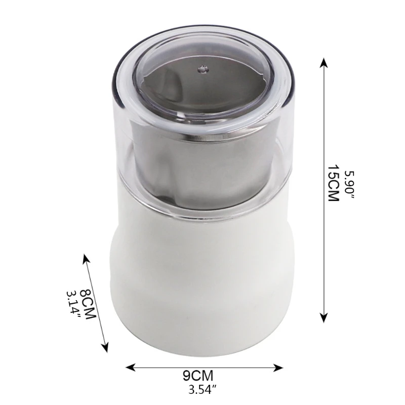

Auto Coffee Grinder w/ Grinder Bowl EU Plug Capacity 5 Cups Ideal for Espresso Hand Brewed coffee American Coffee Latt