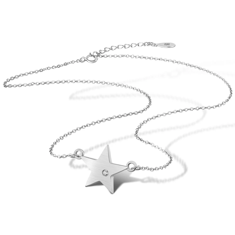 Женская короткая цепочка подвеска в виде пентаграммы ожерелье подарок чокер из