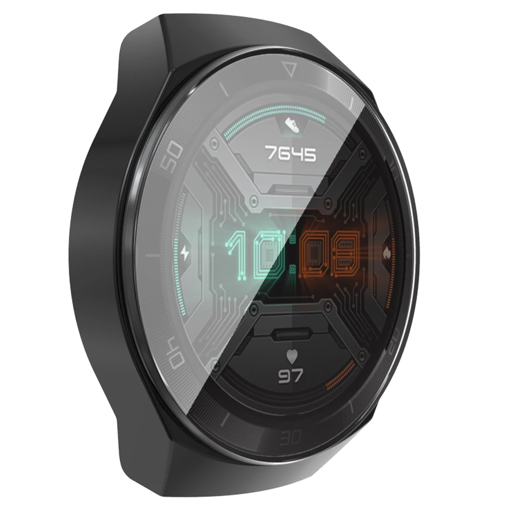 Чехол для Huawei Watch GT2e Мягкий защитный чехол из ТПУ часов бампер рамка GT 2e
