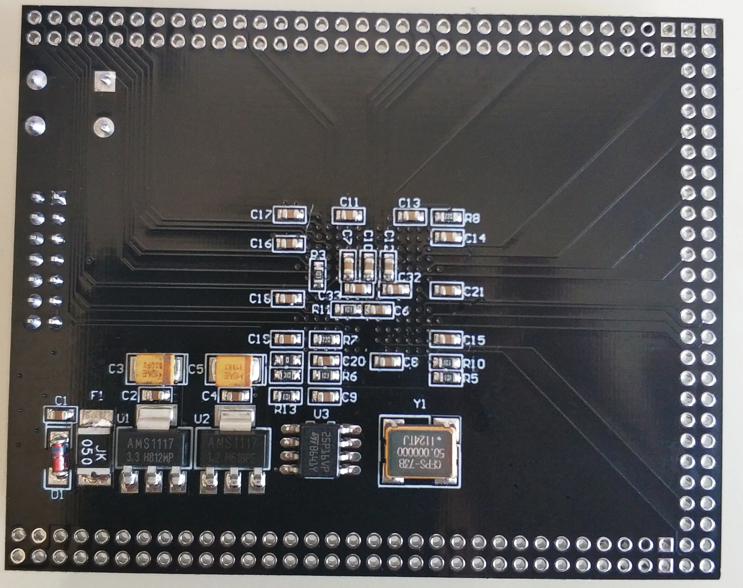 Макетная плата Xilinx FPGA Spartan6 XC6SLX16 XC6SLX25 минимальная системная плата|Сварочные