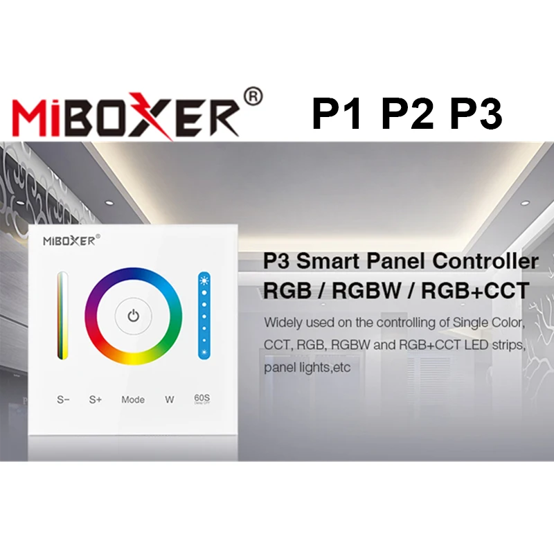 Умный контроллер Miboxer P1 P2 P3 приглушаемый светодиодный диммер RGB RGBW CCT цветовая