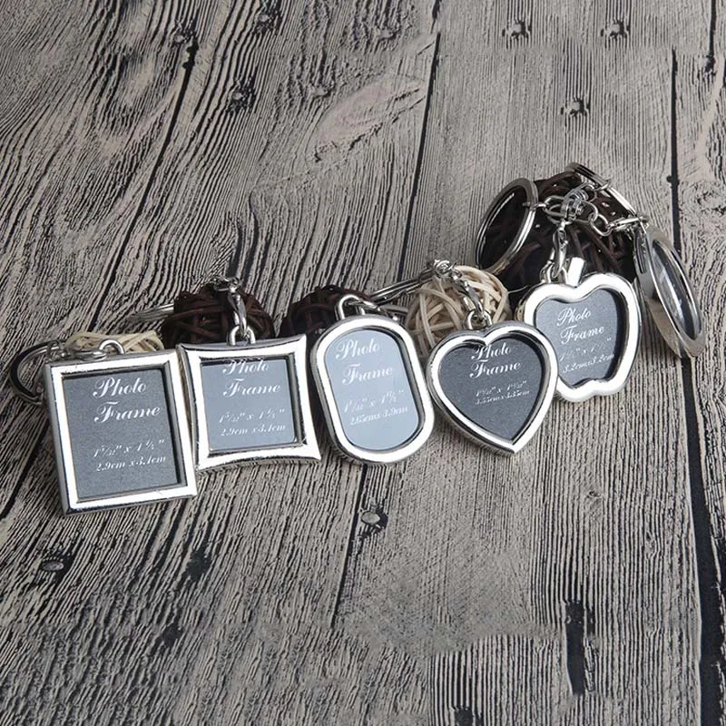 

Fob Insert Photo Picture Keyring Keychain Frames Mini Artworks Frame Metal Alloy Best Love Gifts Lovers