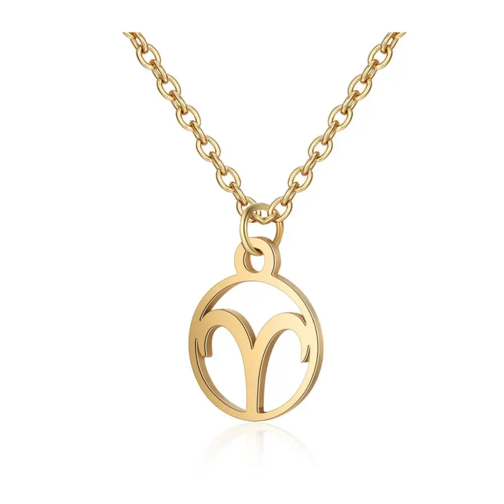 Изящное ожерелье с подвеской в виде зодиака изящное стиле бохо простой