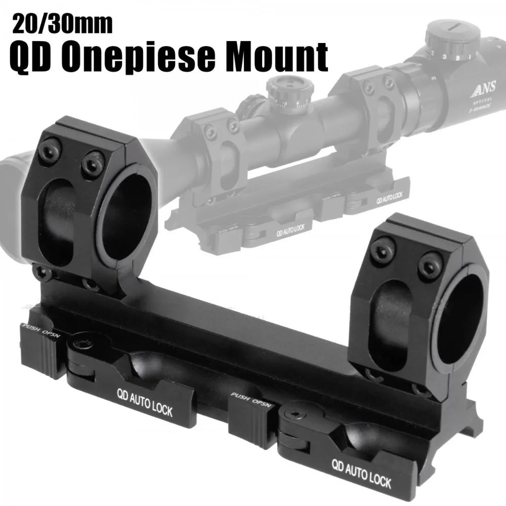 Тактические крепления для прицела QD с автоблокировкой 25 мм 30 кольца винтовки