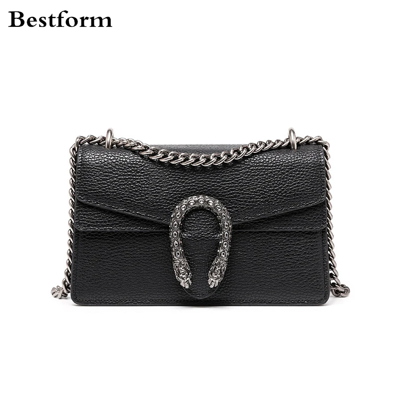 Женская сумка на цепочке из натуральной кожи Новинка лета 2021 модная женская