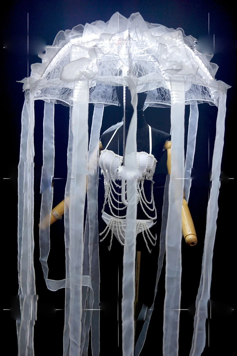 зонт медуза. костюм медузы для девочки. зонты из полиэтилена. зонт медуза. медуза своими руками.